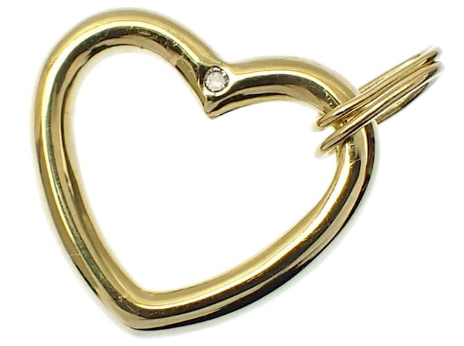 Tiffany & Co corazón abierto Dorado Oro amarillo  ref.1345083