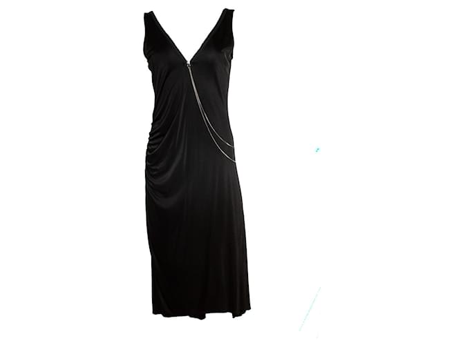 Karen Millen, Black midi dress with chain  ref.1345493