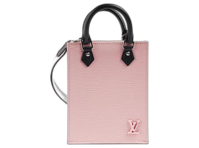 Louis Vuitton Petit Sac Plat Cuir Rose  ref.1345634