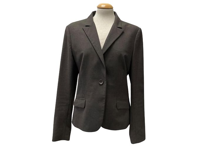 Autre Marque Braune Jacke für Damen Schwarz