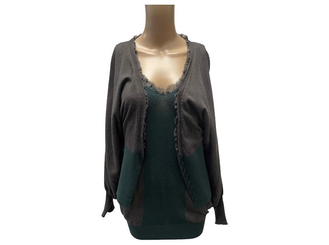 Twin Set Twinset Jacke und Hemd Weiß
