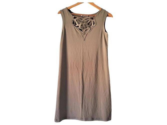 Autre Marque D.Exterior Ärmelloses kurzes Kleid in Braun