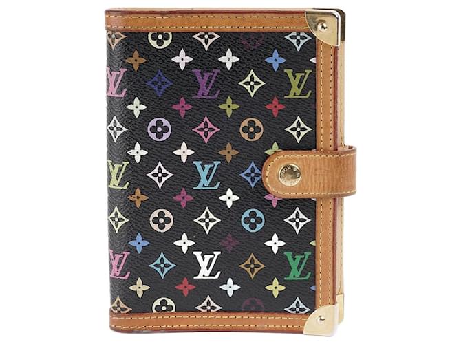 Louis Vuitton Small Ring Agenda Cover Multiple colors Cloth  ref.1345804