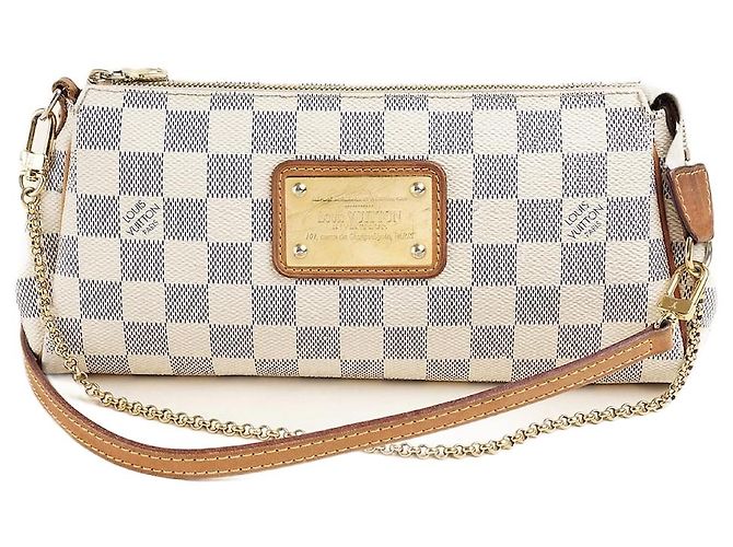 Louis Vuitton Eva Clutch Tasche Weiß