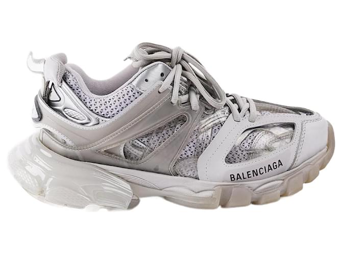 Balenciaga Track Sneaker Grey  Nylon/ mesh 38 Cloth  ref.1346043