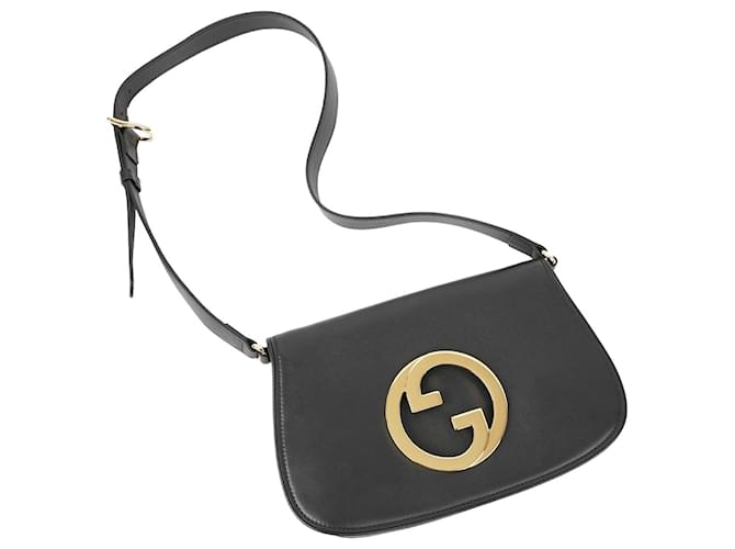 Gucci Blondie 2023 Shoulder Bag Black Leather  ref.1346082