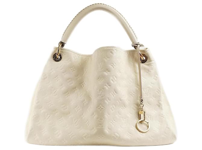 Louis Vuitton Artsy MM Bag Beige Leather  ref.1346102