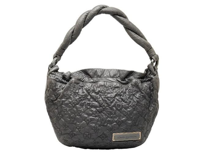 Louis Vuitton Olympe Grey Leather  ref.1346125