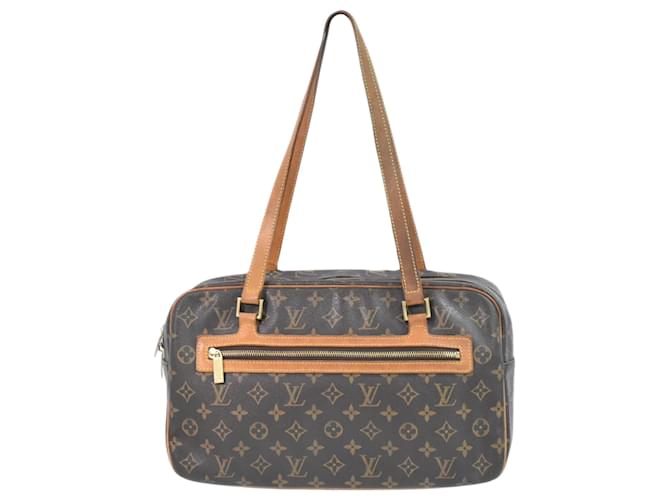 Louis Vuitton Cite Brown Cloth  ref.1346130