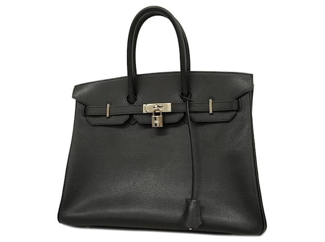 Hermès Birkin 35 Black Leather  ref.1346140