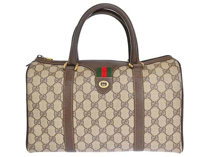 Gucci Sherry Beige Lienzo  ref.1176618