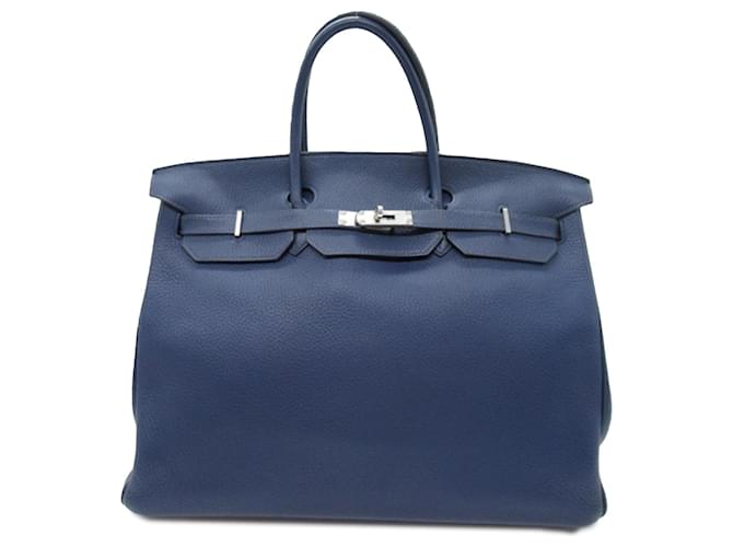 Hermès Hermes Blue Togo Birkin 40 Pelle Vitello simile a un vitello  ref.1324511