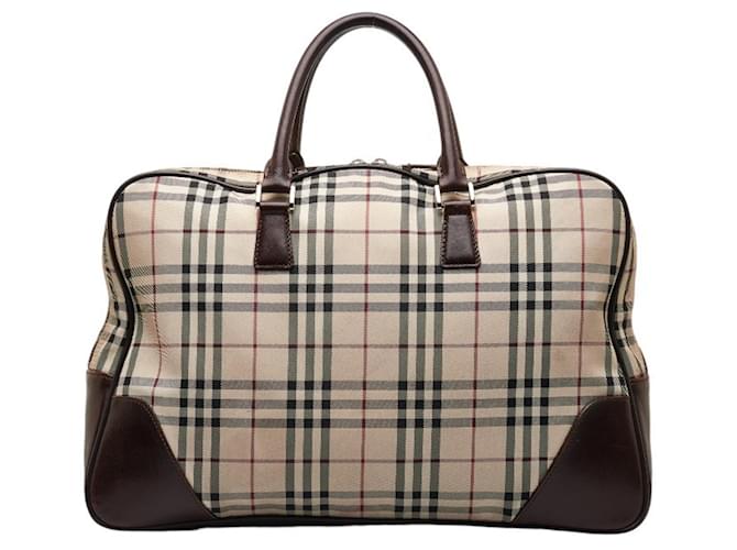 Burberry Nova Check Beige Cloth  ref.1342720