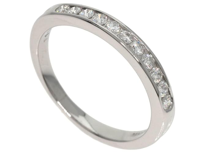 Tiffany & Co Eternity Ring Silvery Platinum  ref.1342756