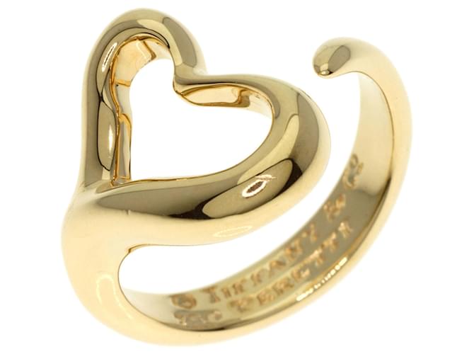 Tiffany & Co corazón abierto Dorado Oro amarillo  ref.1342793
