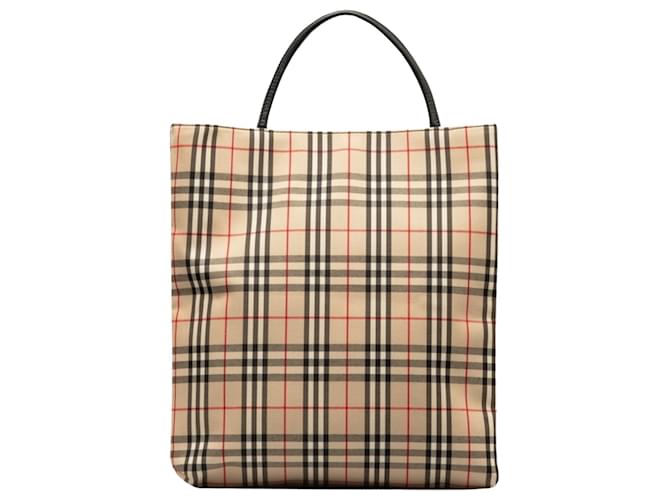 Burberry Nova Check Beige Cloth  ref.1342801