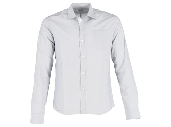 Chemise imprimée Dries Van Noten en coton bleu clair  ref.1342892