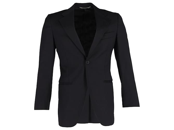 Blazer Dolce & Gabbana en laine noire  ref.1342893