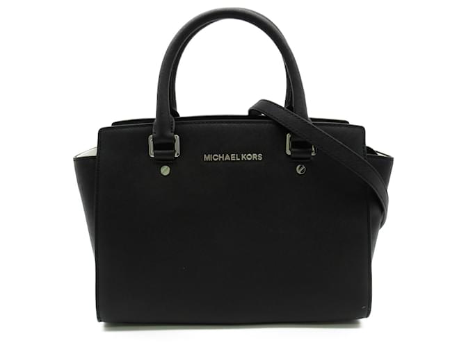 Michael Kors Schwarz Leder  ref.1343167