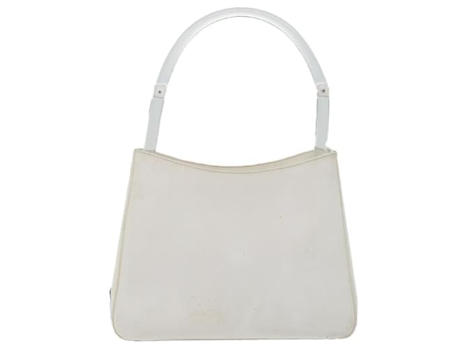 Prada Bianco Pelle verniciata  ref.1343229