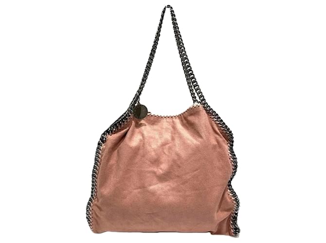 Stella Mc Cartney Stella McCartney Falabella Pink Synthetic  ref.1343404