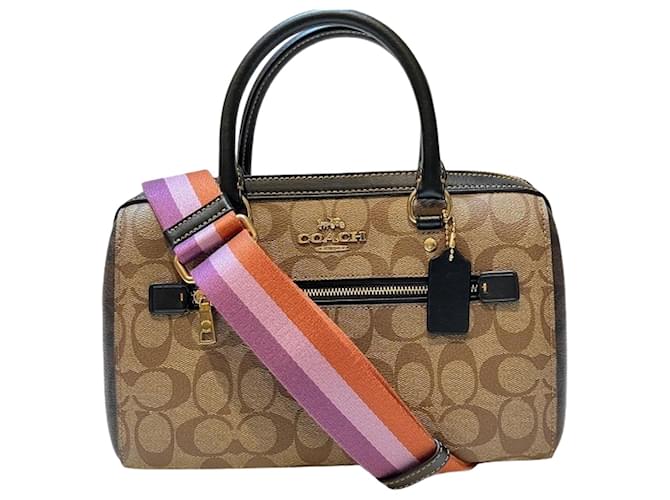 Coach Assinatura do treinador Marrom Lona  ref.1343422