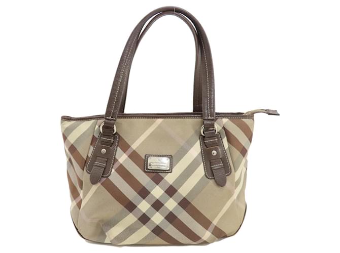 Burberry Nova Check Brown Cloth  ref.1343440