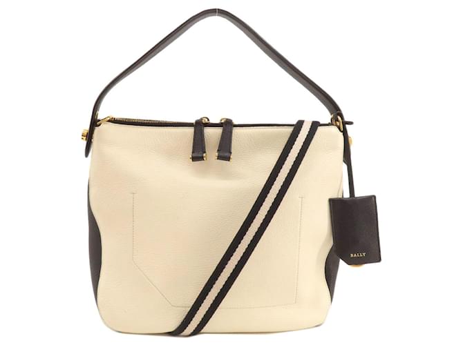 Bally Bianco Pelle  ref.1343481