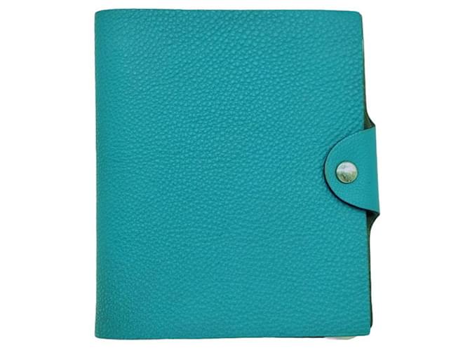 Hermès Ulysse Blue Leather  ref.1343503