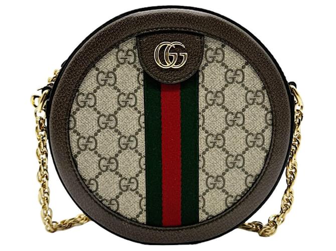 Gucci GG Supreme Marrone Tela  ref.1343560