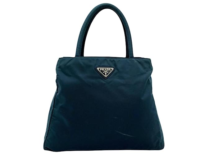 Prada Tessuto Blue Synthetic  ref.1343588