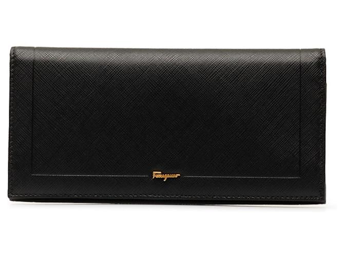 Salvatore Ferragamo Cuir Noir  ref.1343631