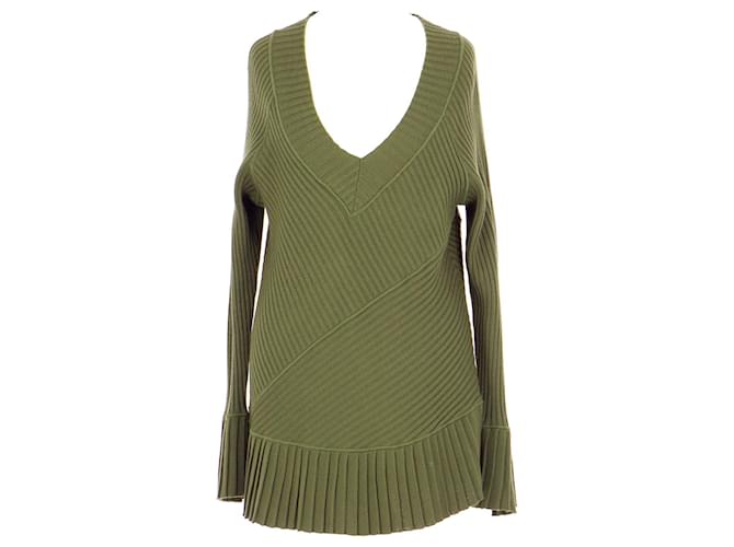 Autre Marque sweater Light green Wool  ref.1343775