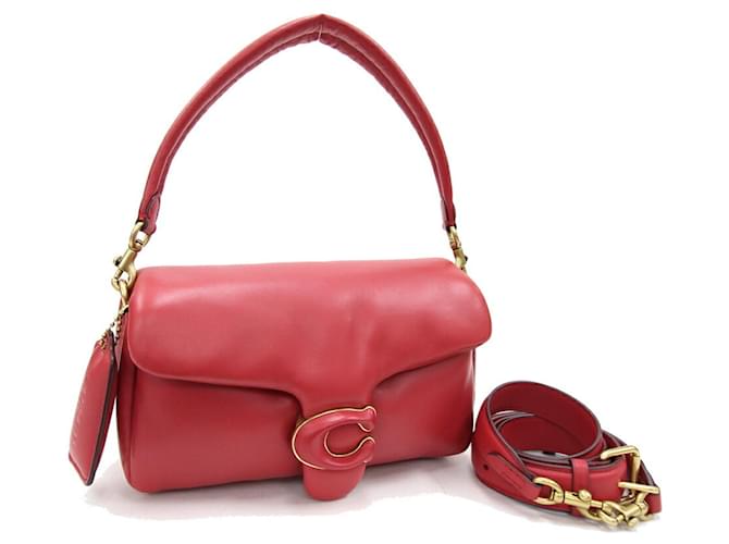 Coach Tabby 26 Red Leather  ref.1344363