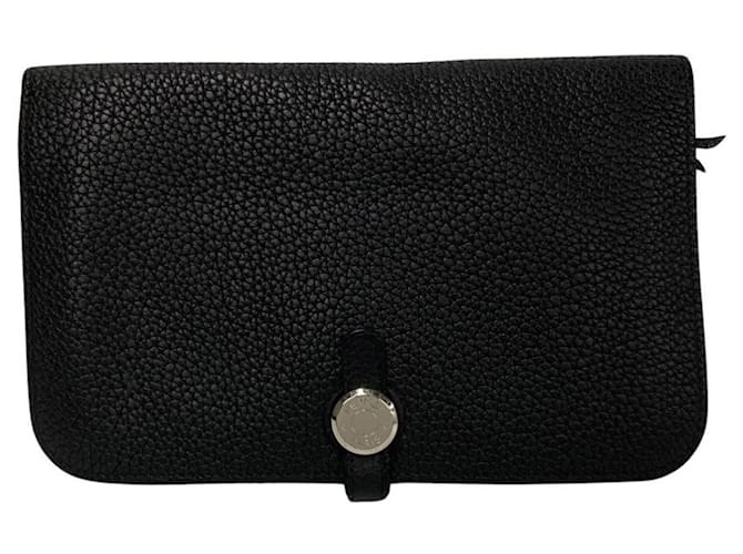 Hermès Dogon Black Leather  ref.1344410