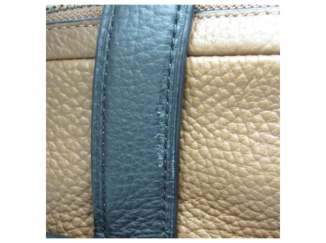 Coach Allenatore Pebbled Marrone Pelle  ref.1344425