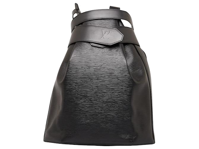 Louis Vuitton Sac d'epaule Black Leather  ref.1344649