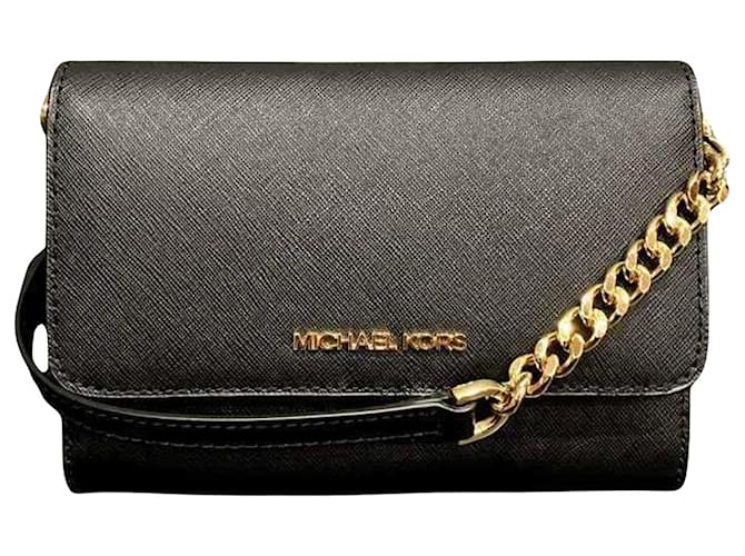 Michael Kors Schwarz Leder  ref.1344701