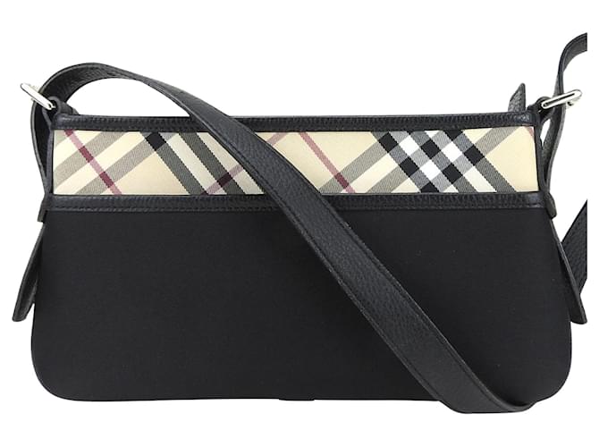 Burberry Nova Check Black Cloth  ref.1344774