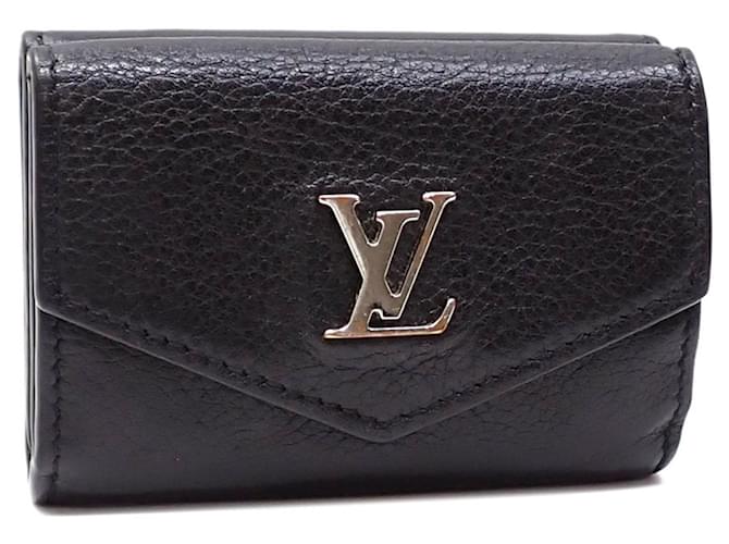 Louis Vuitton Lockme Preto Couro  ref.1344799