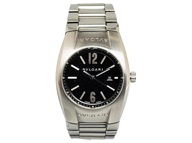 Bulgari Bvlgari Silver Automatic Stainless Steel Ergon Watch Silvery Metal  ref.1345233