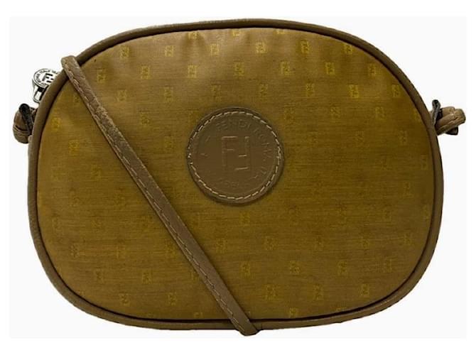 Fendi Handbags Camel Cloth  ref.1345256