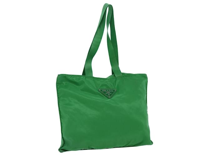 PRADA Tote Bag Nylon Green Auth bs13648  ref.1345442
