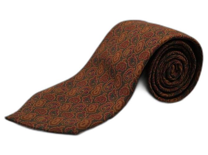 Loewe Corbata Marrón com Design