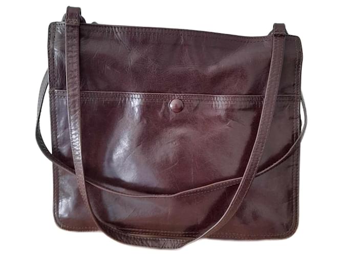 Bottega Veneta Bolsas Marrom Couro  ref.1346206