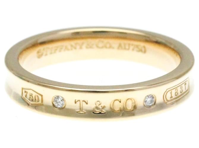 Tiffany & Co TIFFANY Y COMPAÑIA 1837 Dorado Oro rosa  ref.1346208