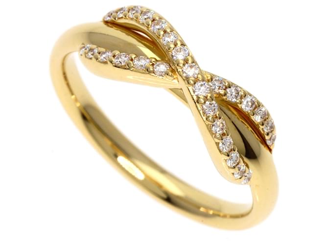 Tiffany & Co Unendlichkeit Golden Gelbes Gold  ref.1346224