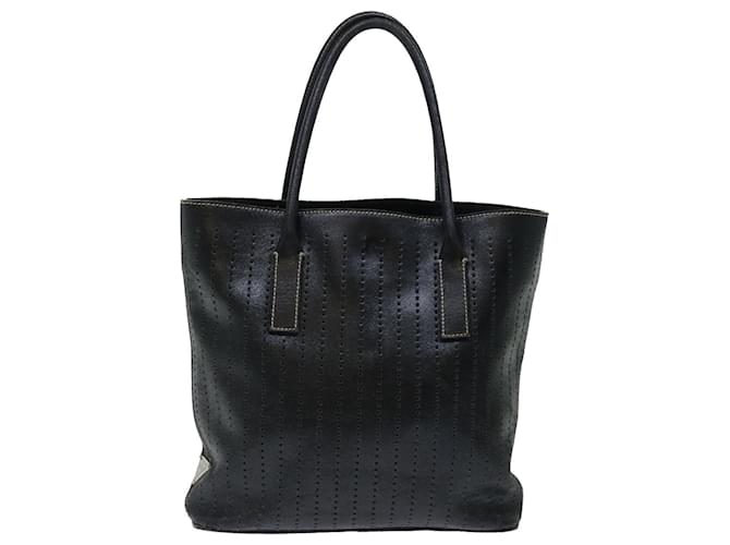 Prada Schwarz Leder  ref.1346267