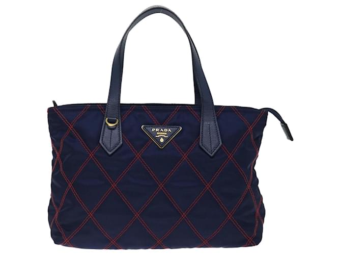 Prada Synthétique Bleu Marine  ref.1346315