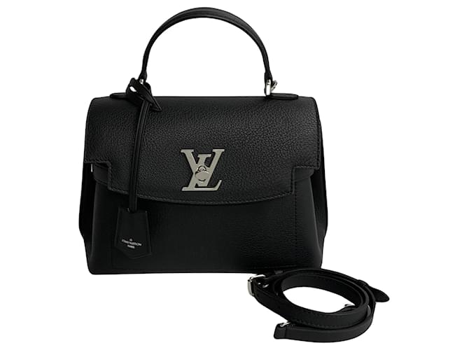 Louis Vuitton Lockme Black Leather  ref.1346373